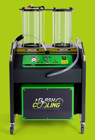 Die Flash Cooling® Station - Frontansicht